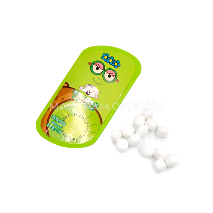 Драже Смайл sugar free lozenges вкус Киви 10 г