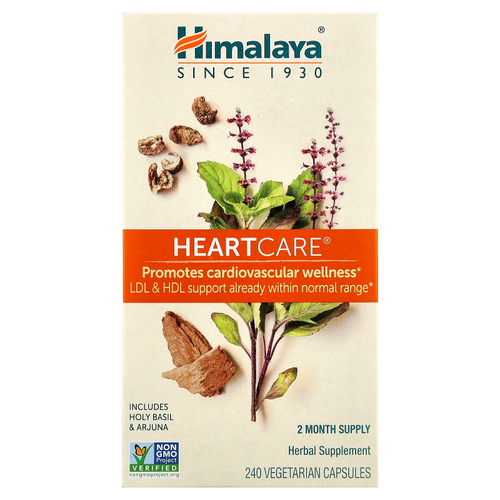 Himalaya, HeartCare®, 240 вегетарианских капсул