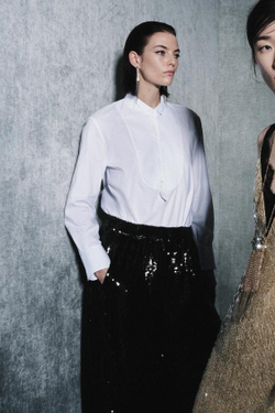 ZARA БРЮКИ-ШАРЫ С ПАЙЕТКАМИ — ZW COLLECTION LIMITED EDITION, ЧЕРНЫЙ