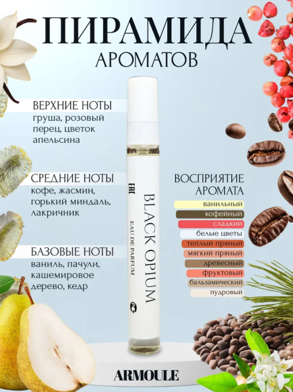 Духи Armoule Agua De Amor Amor 10 Мл
