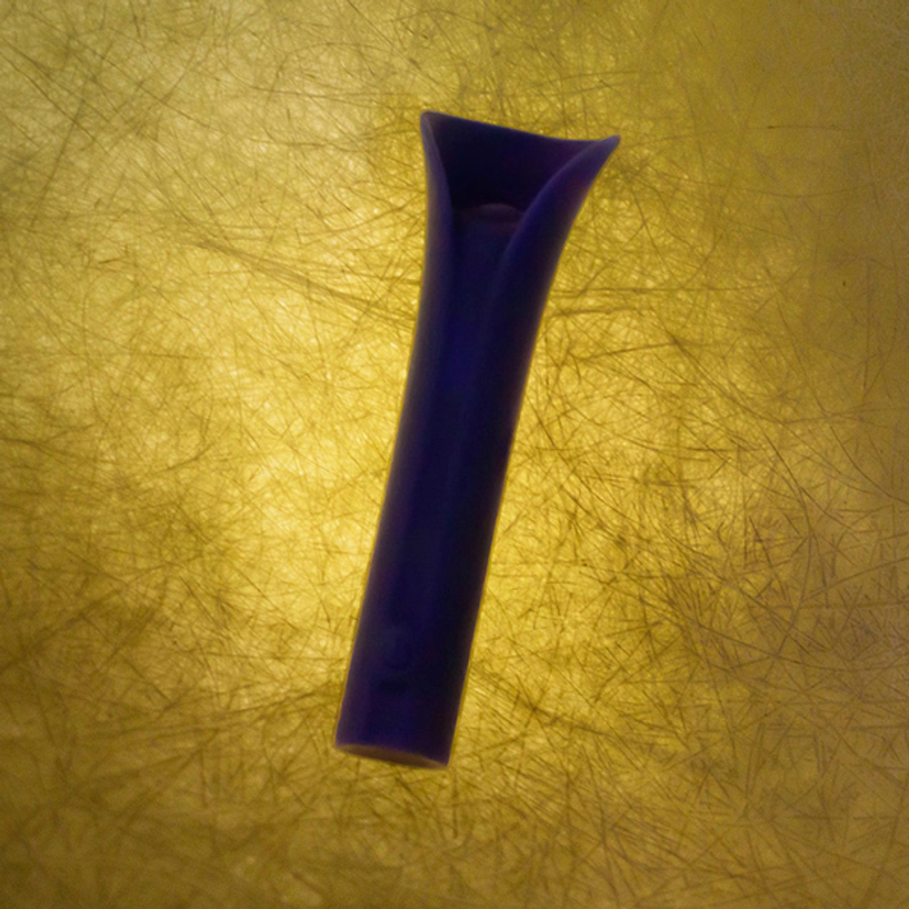 Синий аккумуляторный вибромассажер 11,7см для стимуляции клитора Sose Care CA00103