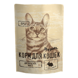 MyPets паучи для взрослых кошек (Кролик)