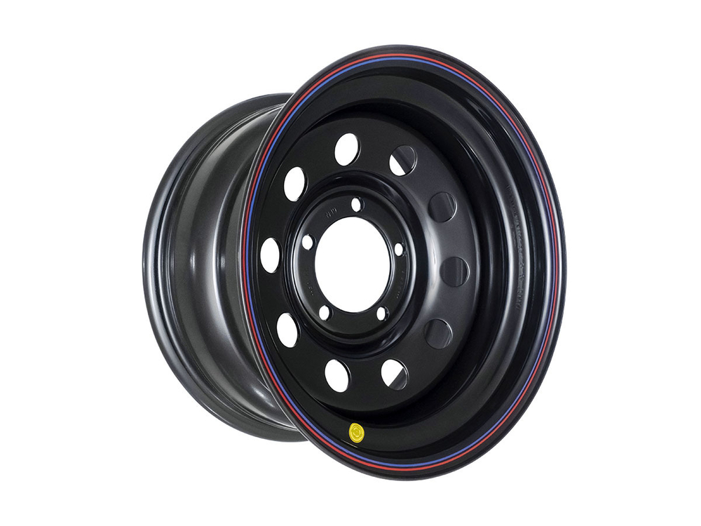 Диск усиленный УАЗ стальной черный 5x139,7 8xR16 d110 ET-19 1680-53910BL-19