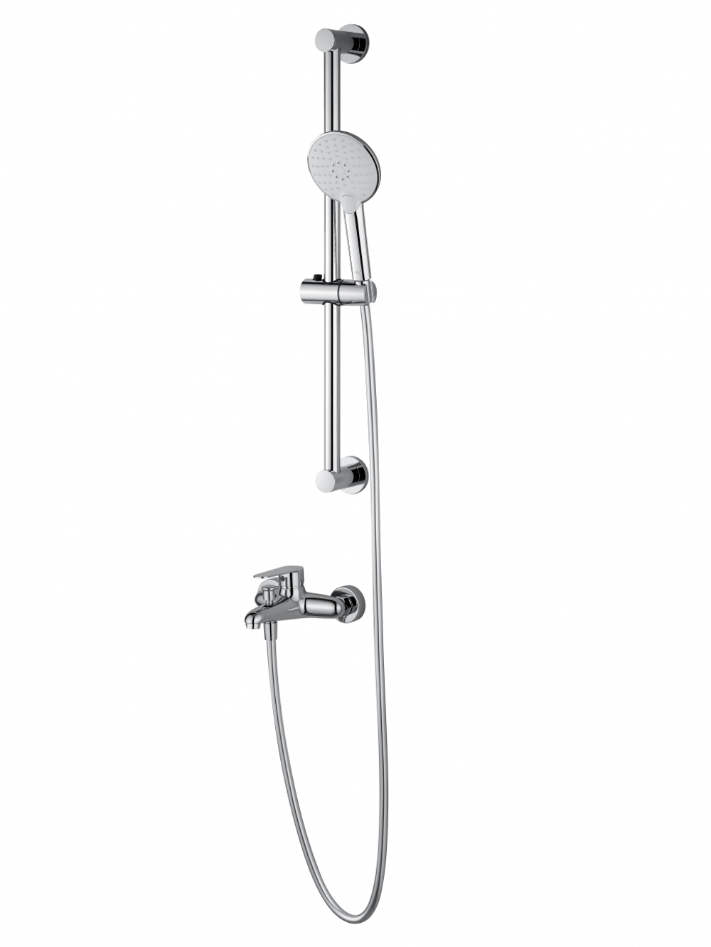 Смеситель для ванны с душевым гарнитуром WONZON & WOGHAND ALFA, Хром (WW-AE3205-CR)