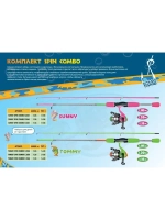 Набор для рыбалки детский: удилище с катушкой River Band Spin Combo 1