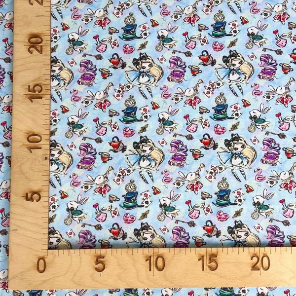 СТРАНА ЧУДЕС, АЛИСА И КРОЛИК, 100% хлопок 2