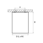 Накладной светильник Rettango Lightstar 052076