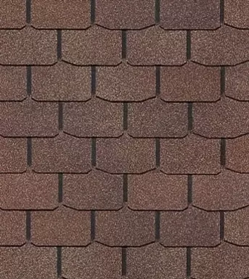 Гибкая черепица Docke PREMIUM Двухслойная "Цюрих" Арахис 3,1м2