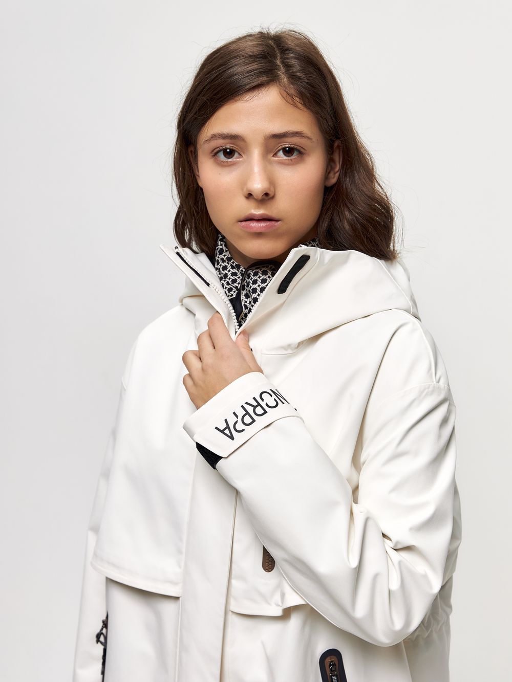 Плащ для девушки Kinerma пена