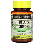 Mason Natural, воронец кистевидный, стандартизованный экстракт, 60 капсул (40 мг в 1 капсуле)