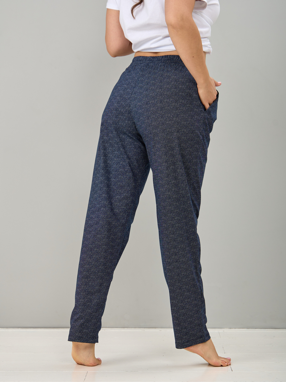 Брюки Б-18/синий-пиксель