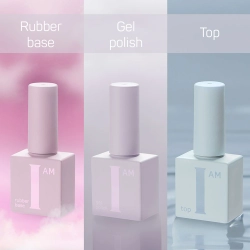 I AM База каучуковая для гель-лака (скоростная), 9мл (05 деликатность)