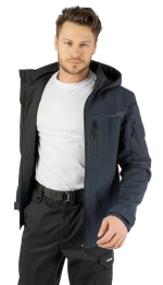 Куртка софтшелл Brodeks KS207, синий (XL)