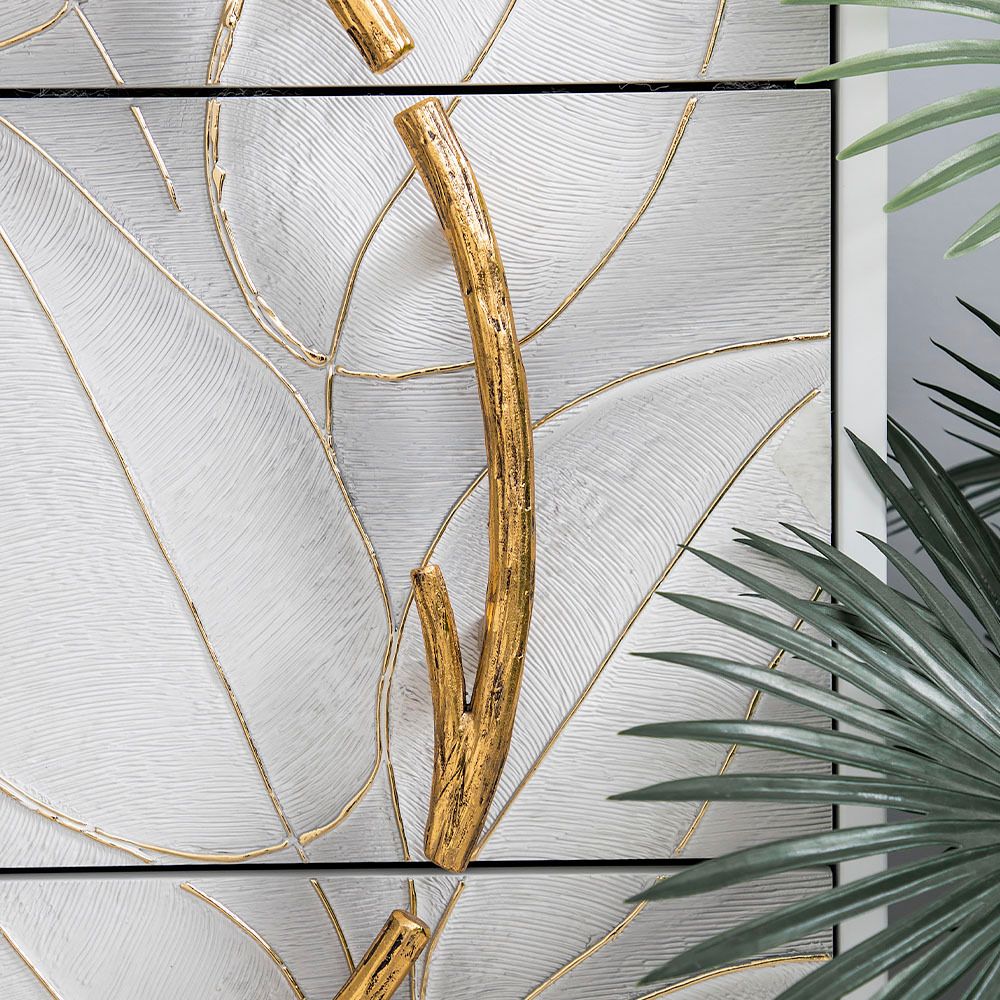 Ручка мебельная Арт Ринг mini правая Амбер