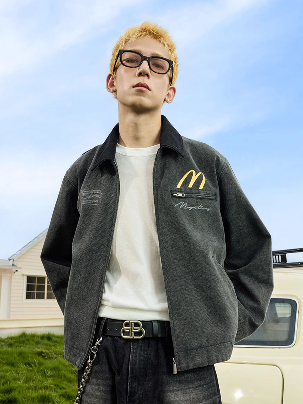 Куртка HARSHandCRUEL "Tasty & Dot" Denim Jacket