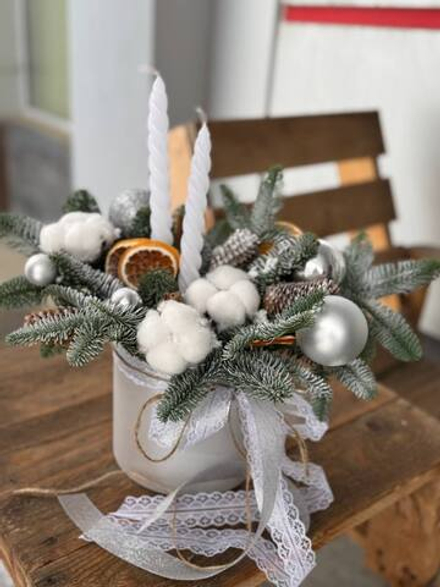 Композиция "Зимний уют"