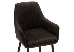 Стул на металлокаркасе Райнер MR -09 / черный