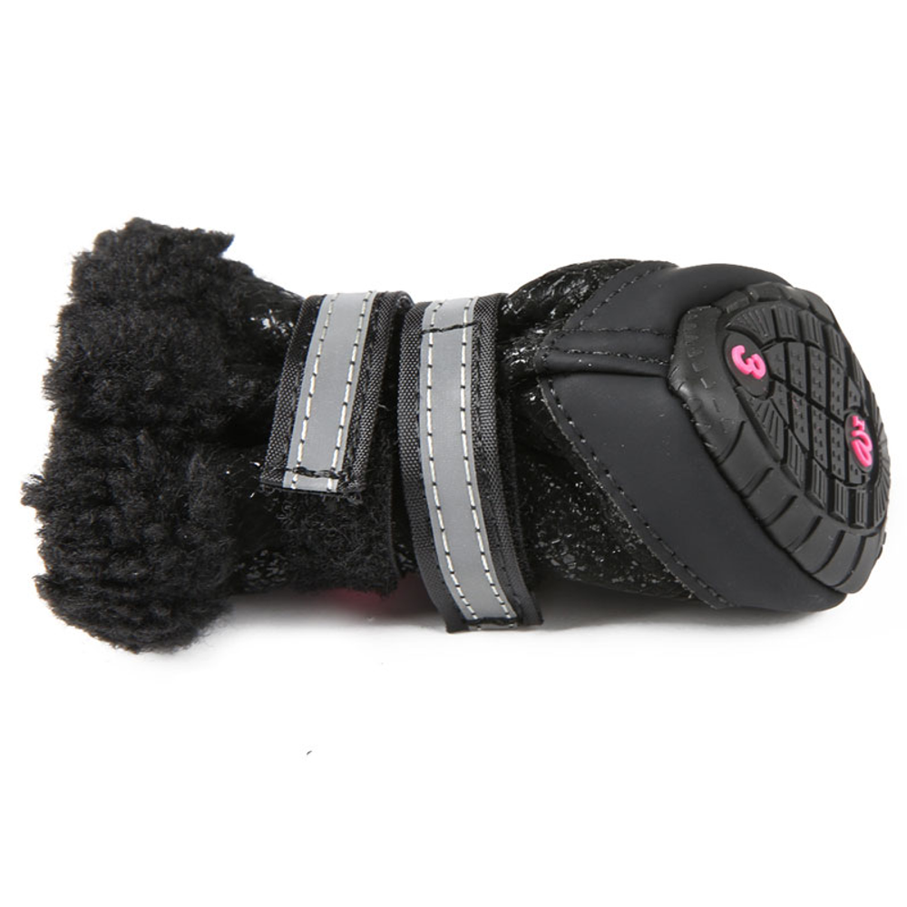 0039-2023 Сапоги зимние РП с усиленным носком с блеском