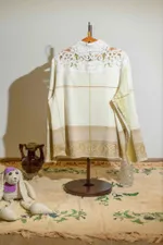 Рубашка Soeurs Linen Lace Shirt beige