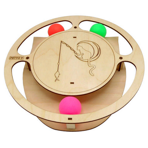 Gosi игрушка для кошек трек круг с шариками