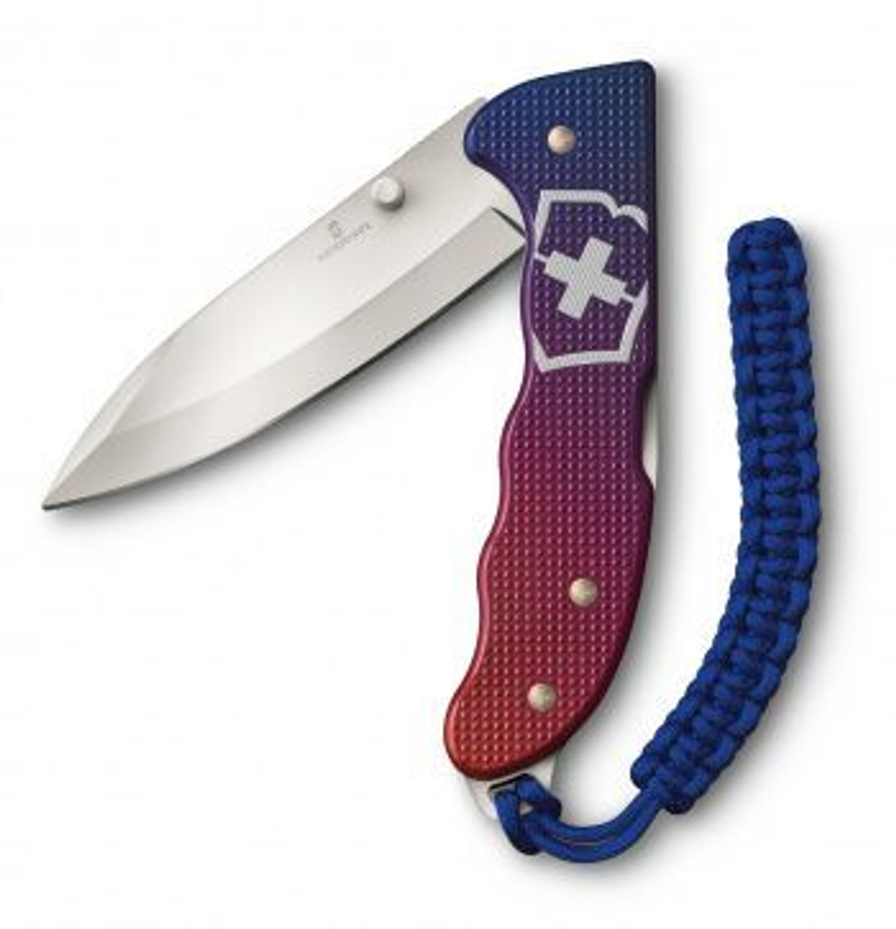 Нож перочинный Victorinox Evoke Alox (0.9415.D20) 136мм 4функц. красный подар.коробка