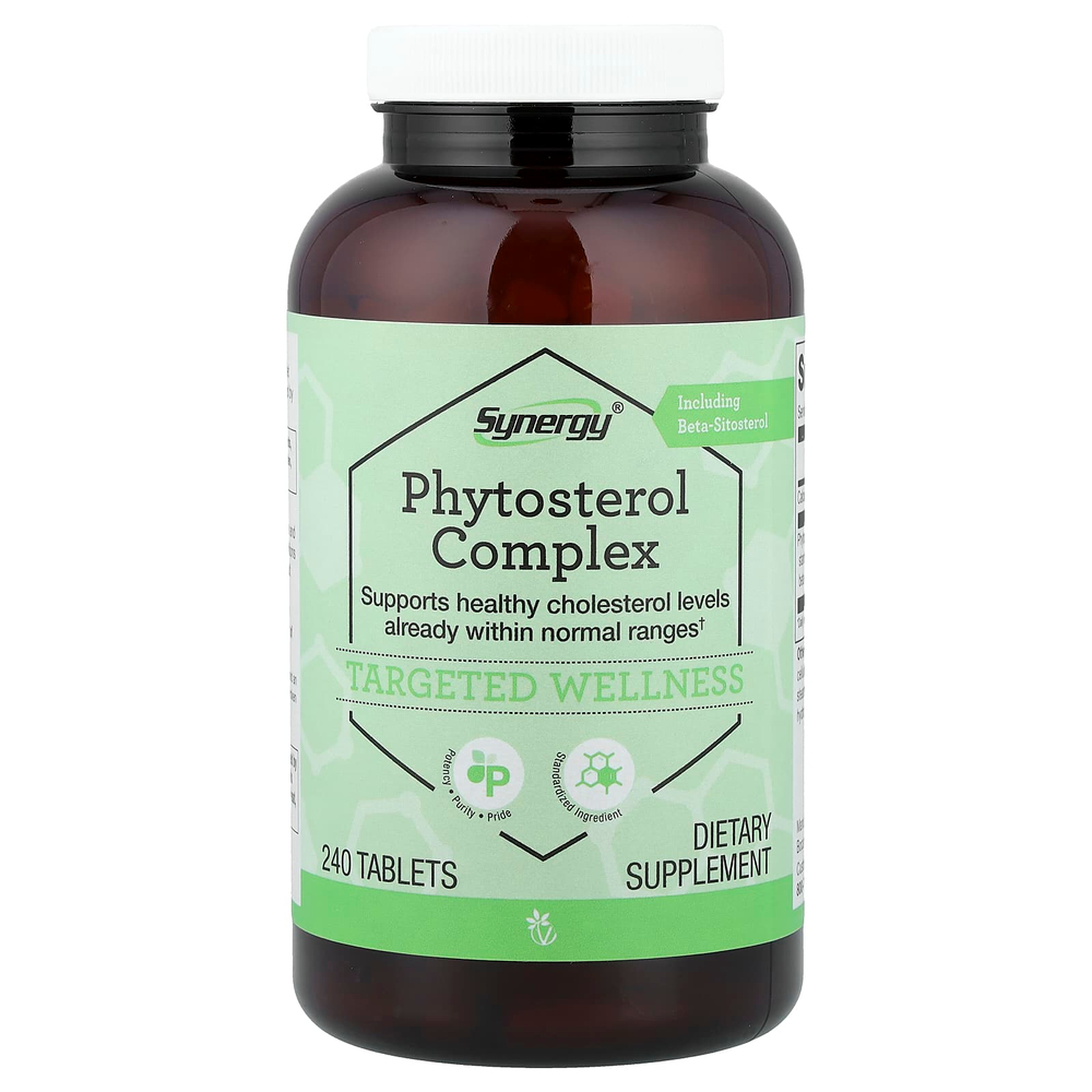 Vitacost, Synergy®, комплекс фитостеролов, 240 таблеток
