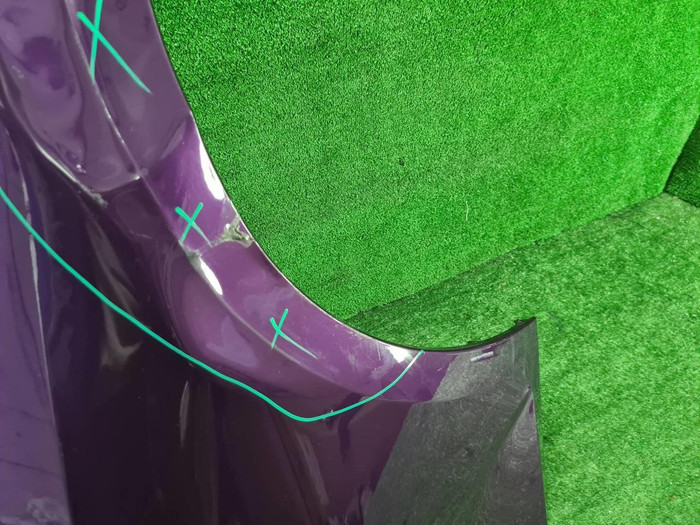 Крыло переднее правое BMW 3er G20 (2018-н.в.) (В пленке)