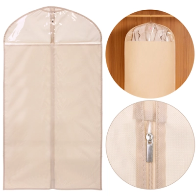 Чехол для одежды «ИДЕЯДОМА», цвет светло - бежевый, 60*110см (пакет)