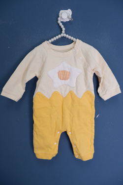 Слип с аппликацией на 1-6 месяцев