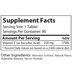 Junior C 250 mg Chewable Tablets Zahler