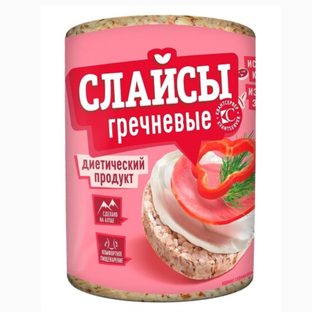 Слайсы Веган гречневые 100 гр