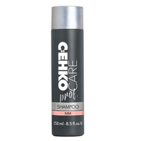 Шампунь для осветленных обесцвеченных и вьющихся волос CEHKO Care prof SOS Shampoo 250мл