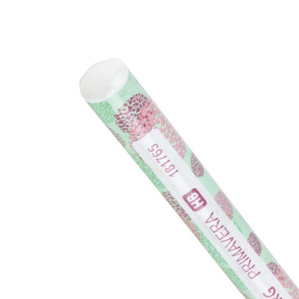 Карандаш чернографитный BRAUBERG "PRIMAVERA", 1 шт., HB, корпус ассорти, 181765