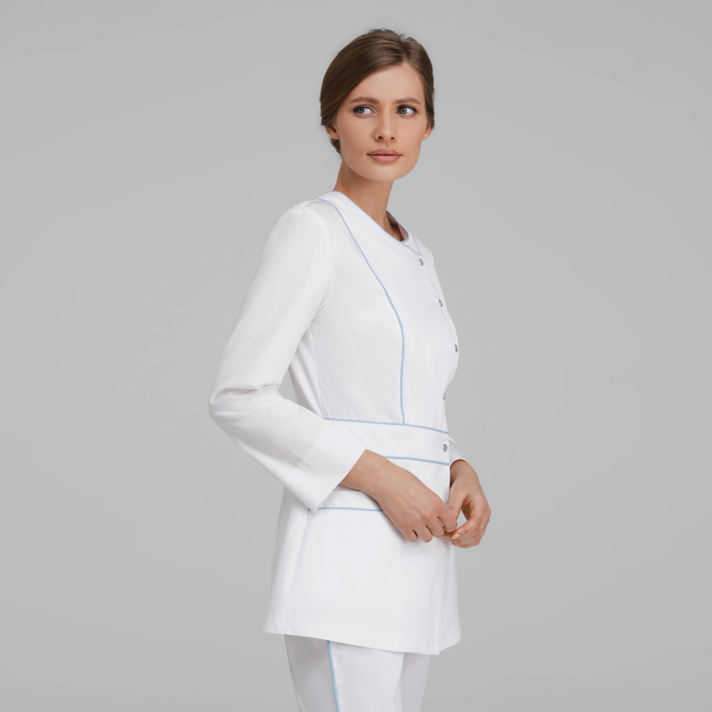 Медицинский женский жакет "Монстерра" new
