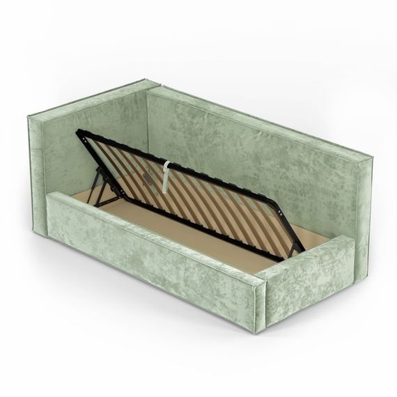 Кровать Bever ЛЕВАЯ 120 с подъемным механизмом Nebby 029