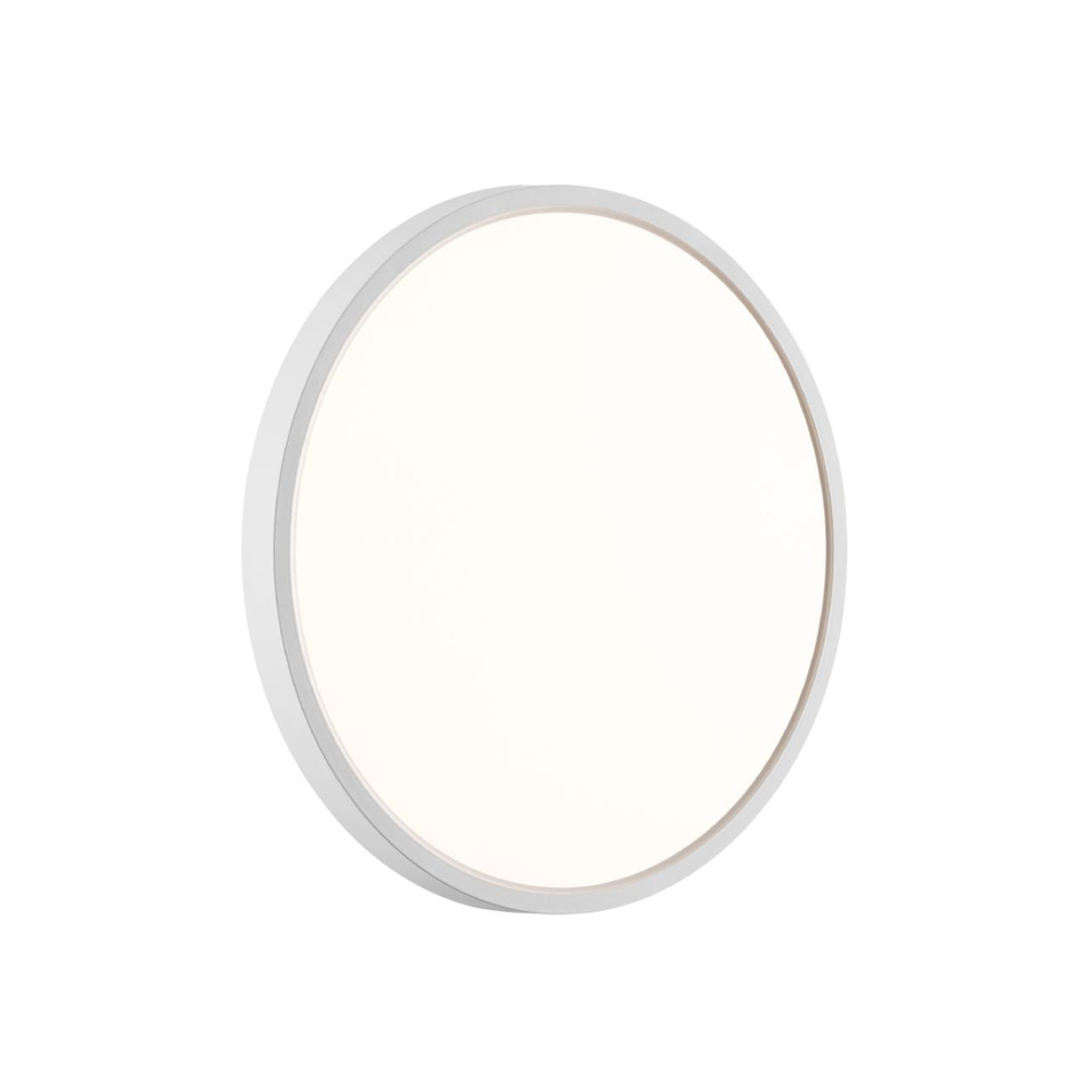7659/24L MITRA LED SN 551 Светильник пластик/белый LED 24Вт 3000/4000K D300 IP40 ALFA WHITE