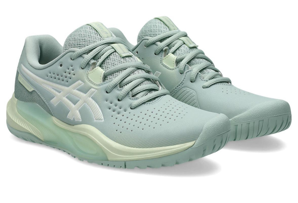 Женские Кроссовки теннисные Asics Gel-Challenger 15 - Lichen Rock/Whisper Green
