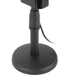 Настольный светильник для растений ЭРА FITO-20W-АLED-Ra-USB полного спектра 20 Вт черный | Интерьерные фито светильники