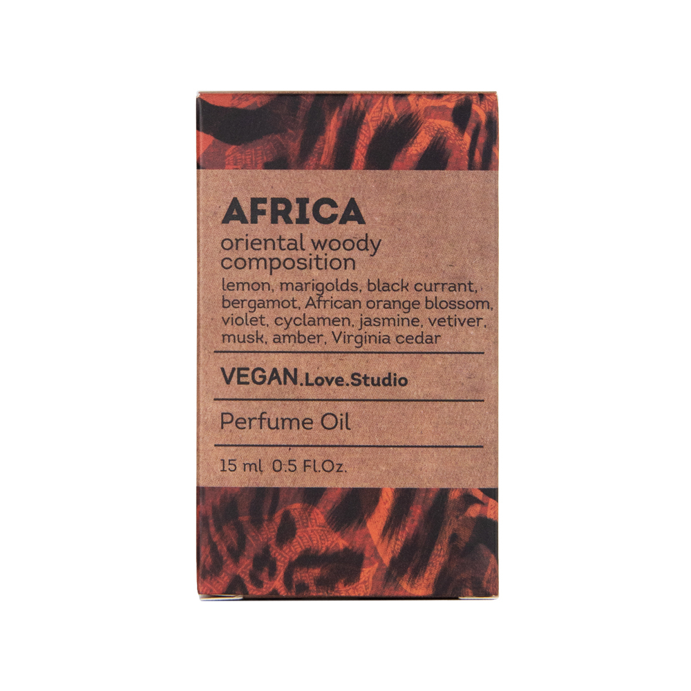 Парфюмерное масло VEGAN.Love.Studio Africa (Веган Лав Студио Африка) – 15ml for women