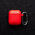 Чехол для AirPods, карбоновый, WIWU APC005, 012532 Красный