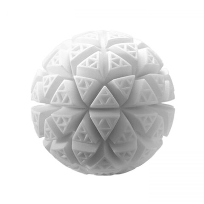 Белый мастурбатор Tenga Geo Glacier (Цвет: белый)