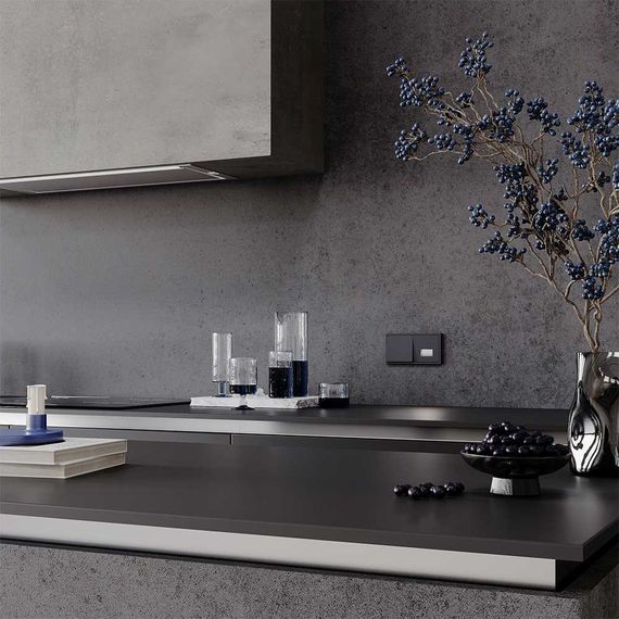 Подсветка светодиодная встраиваемая Voltum S70, (графит) VLS070607