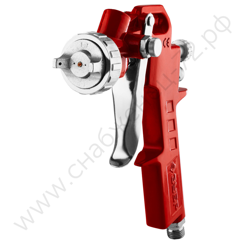 ЗУБР MS 200, 1.3 мм, пневматический краскопульт с верхним бачком (06455-1.3)