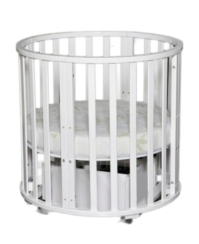 Кровать трансформер Incanto Stella 11 в 1 с маятниковым механизмом, цвет белый