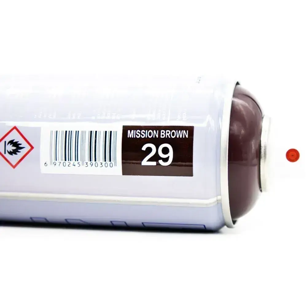 Черный шоколад 520мл акриловая краска коричневая аэрозольный баллончик Gamma Paint №29