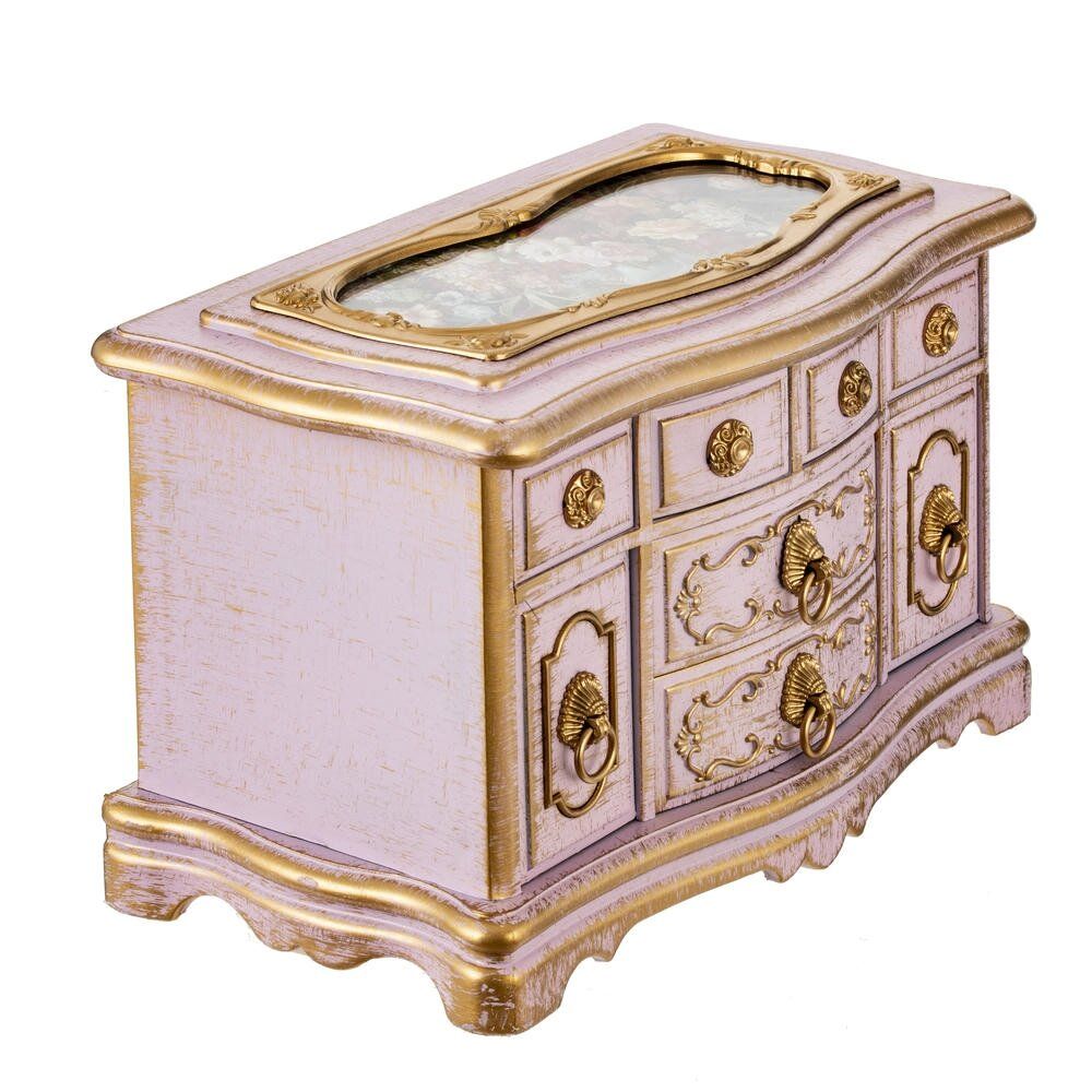 GAEM Шкатулка для украшений (музык.), L21 W11,5 H13 см