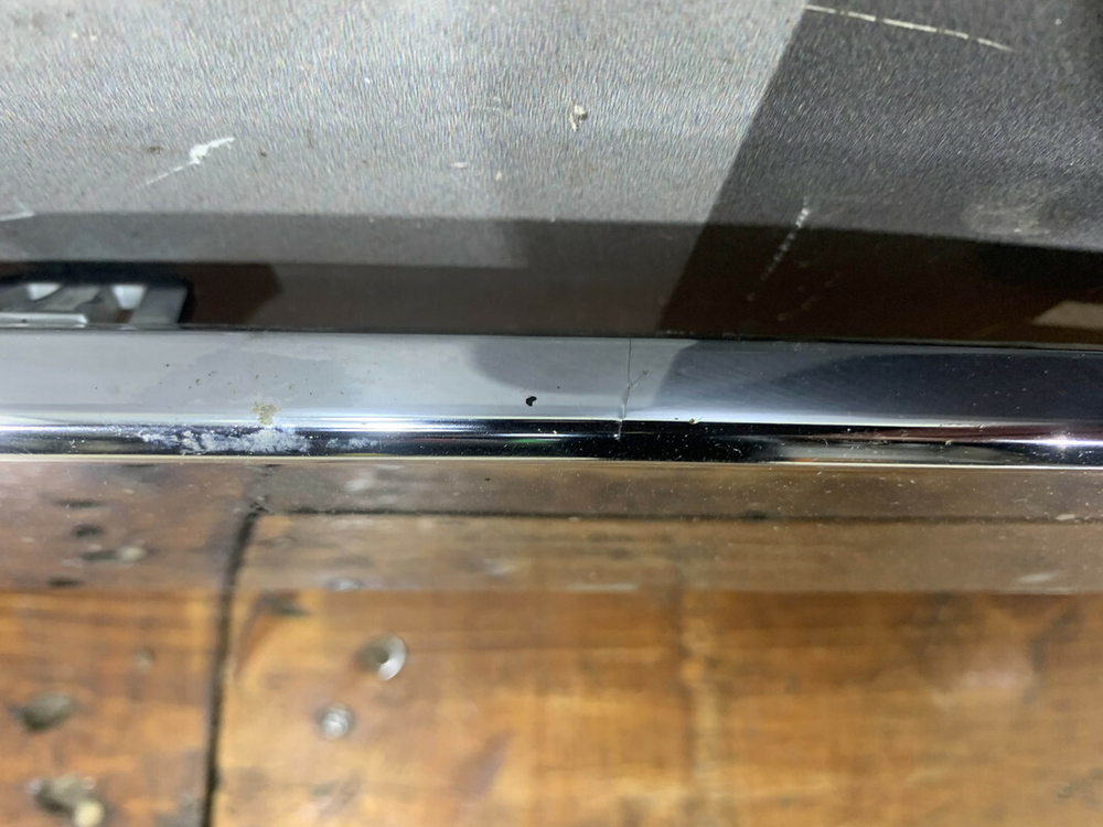 Накладка заднего бампера Mercedes ML GLE (W166) 15-18 Б/У Оригинал A1668857622