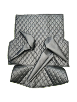 Коврик под рычаги КПП УАЗ 469, 3151 (чёрная нить Бабочка)