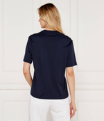 Футболка Lacoste - темно-синий(TF7215)