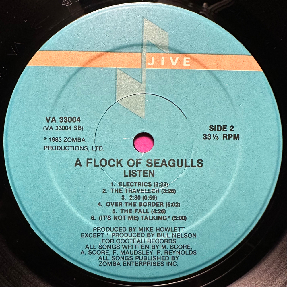 A Flock Of Seagulls - Listen (США 1983г.)